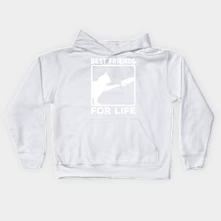 Best Friends for Life - A purr-fect gift for a cat loving friend ! Kids Hoodie